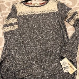 Rewind gray long sleeve